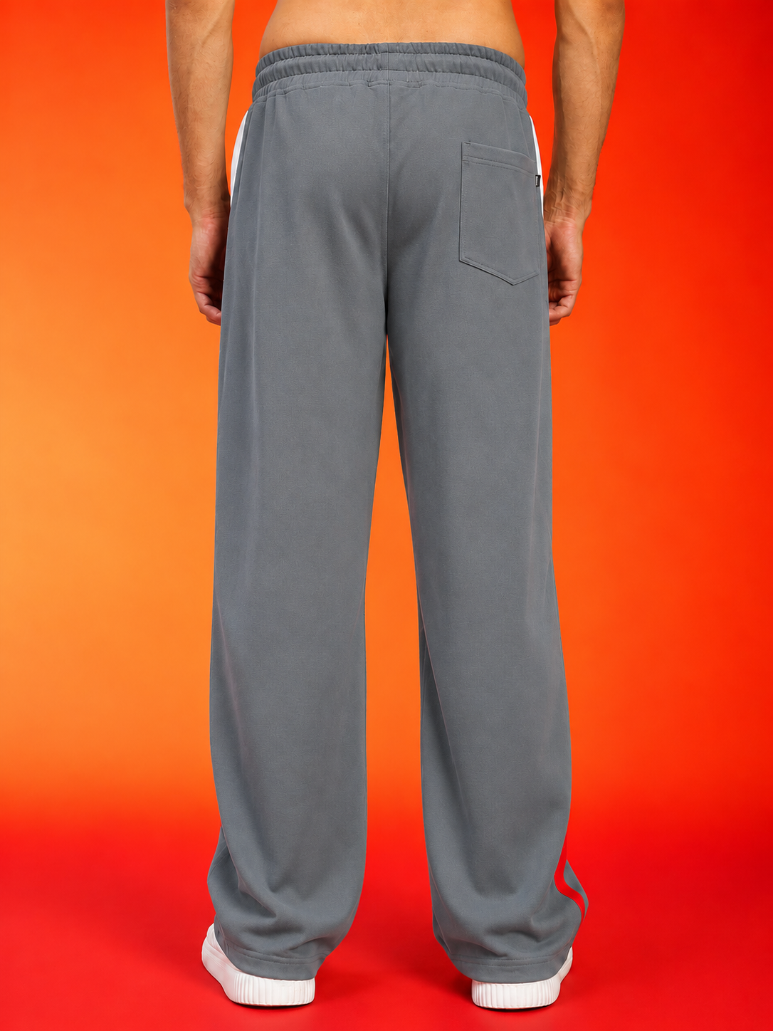 METROPOLITAN CONTRAST GRAPHIC JOGGERS GREY MULTI