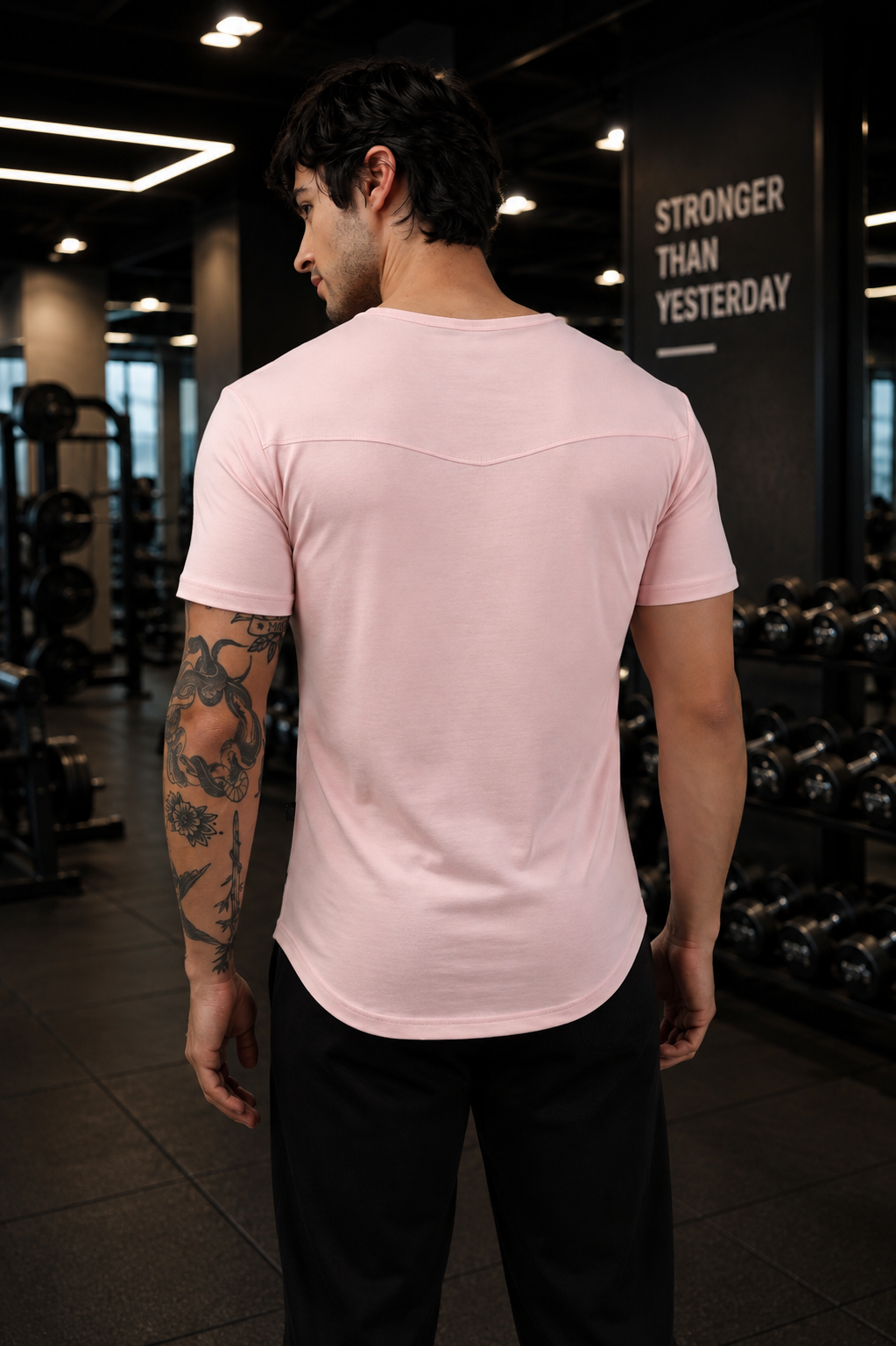 VIKING REGULAR FIT T-SHIRT BABY PINK