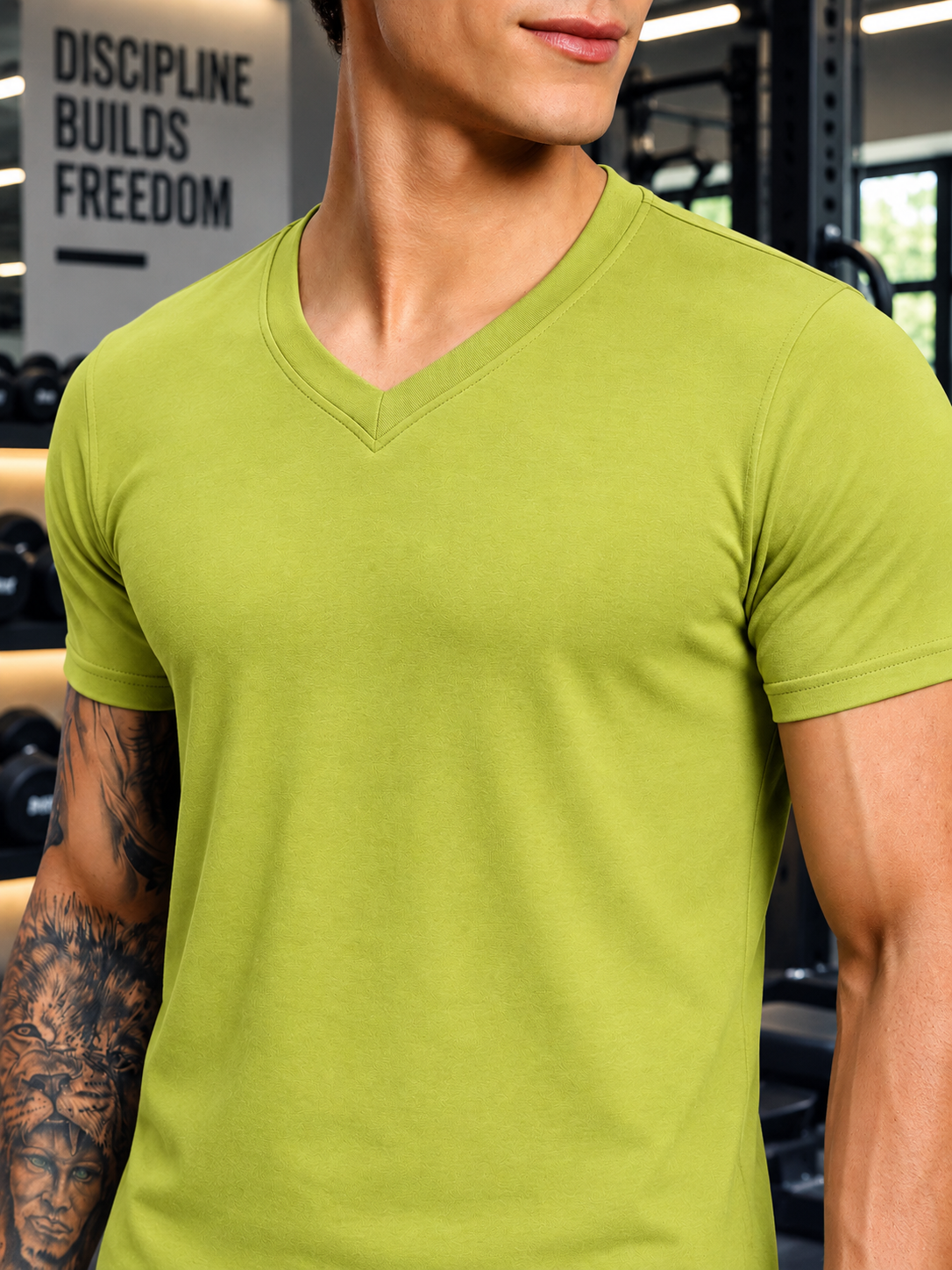 CORE SHORT REGULAR FIT T-SHIRT OLIVE GREEN