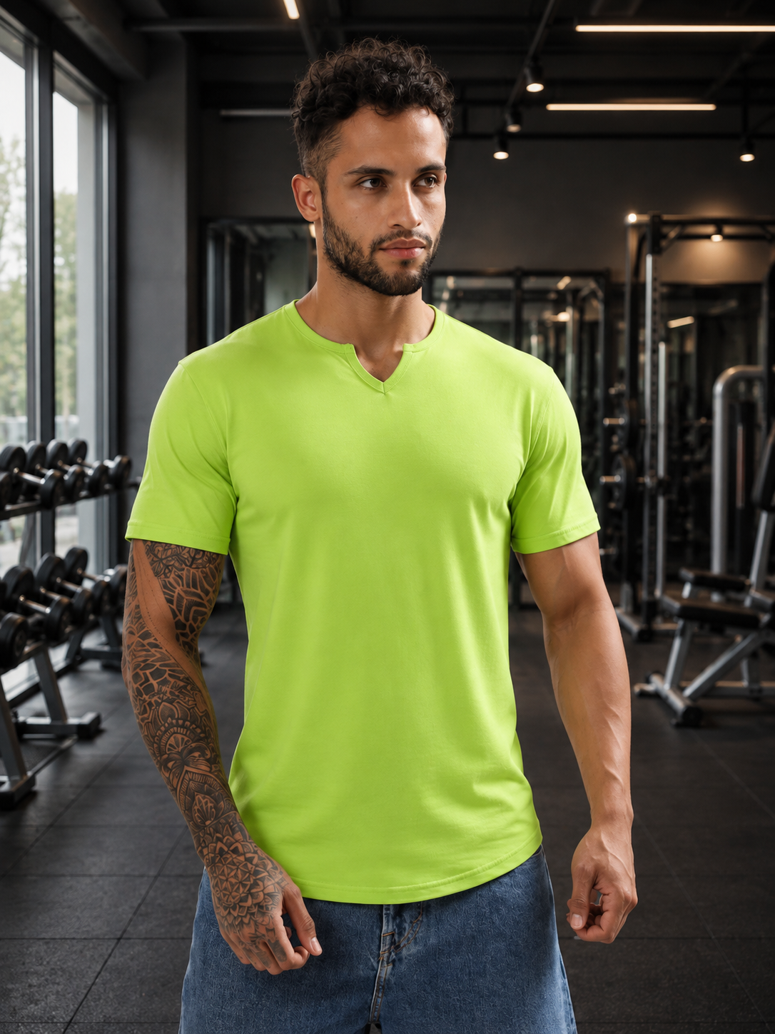 VIKING REGULAR FIT T-SHIRT NEON GREEN