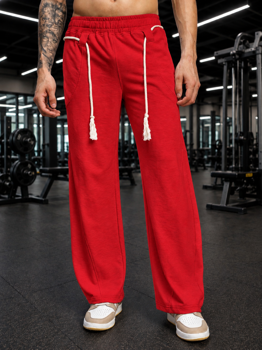 BAGGY DRIFT LIGHT JOGGER RED