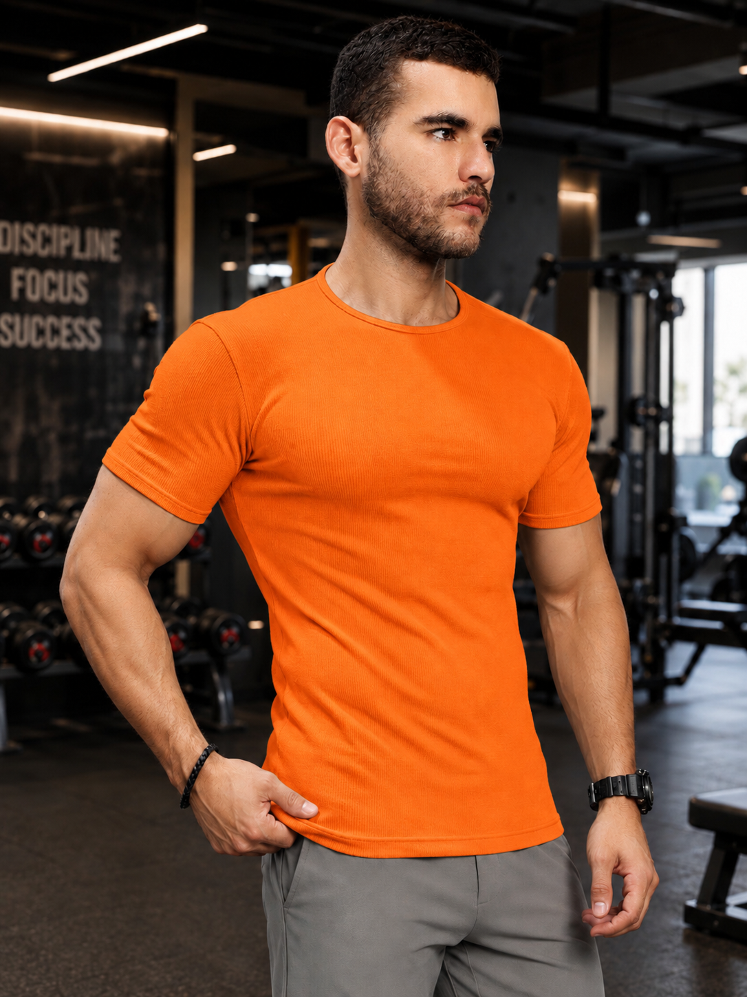 FROSTED AGATE T-SHIRT ORANGE