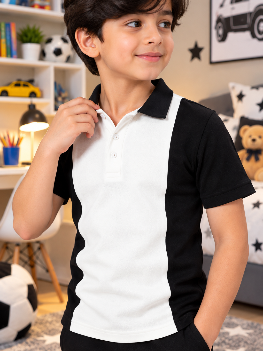 GLORY REGULAR T-SHIRT FOR BOYS GIRLS OFF-WHITE