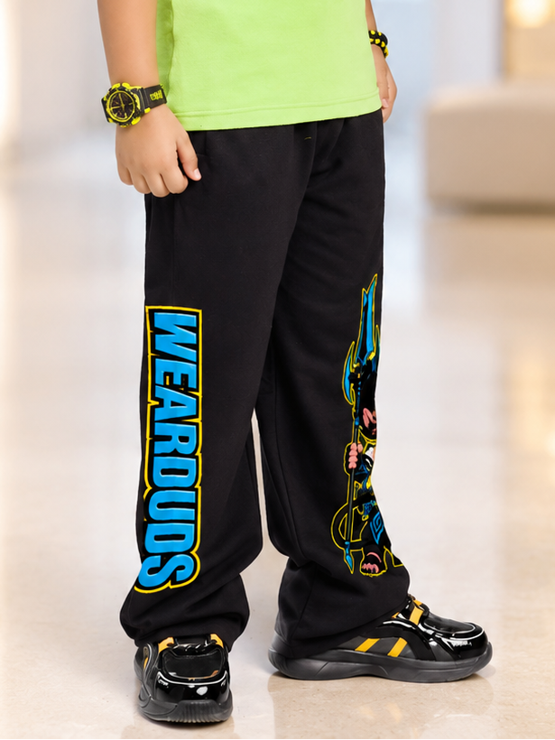 ELECTRIC WARRIOR JOGGER FOR BOYS GIRLS BLACK