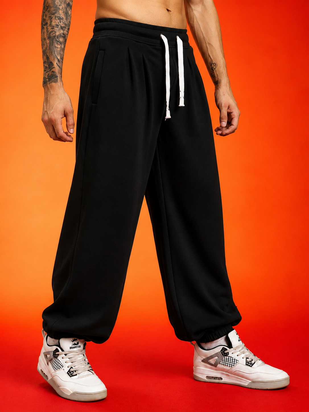 COOLFIT BAGGY LOOSE FIT JOGGER BLACK