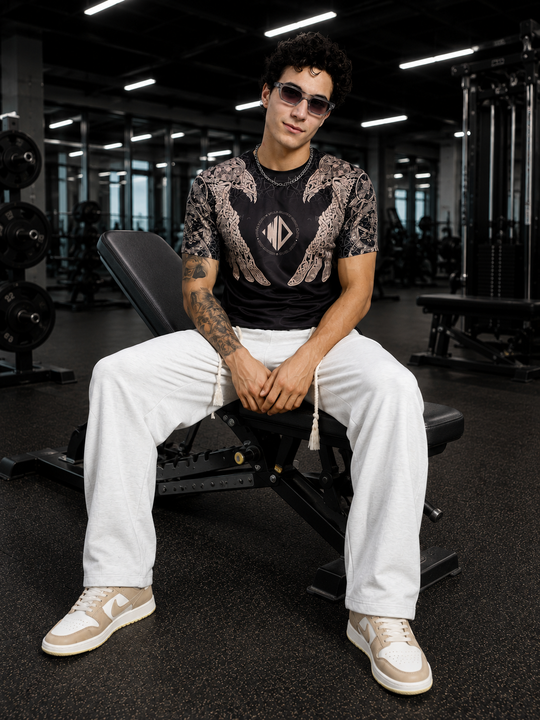 BAGGY DRIFT LIGHT JOGGER OFF-WHITE