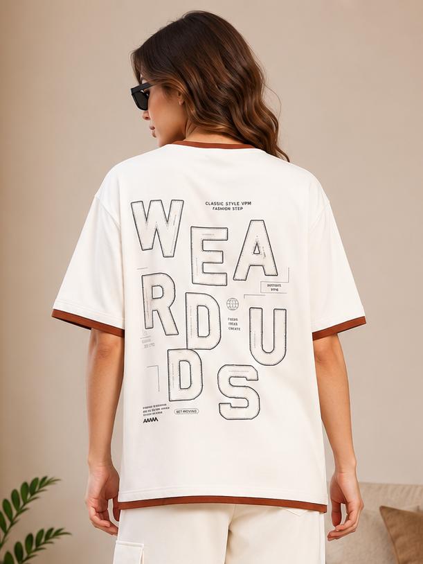 WOMEN DOWNTOWN RELAXED FIT T-SHIRT WHITE