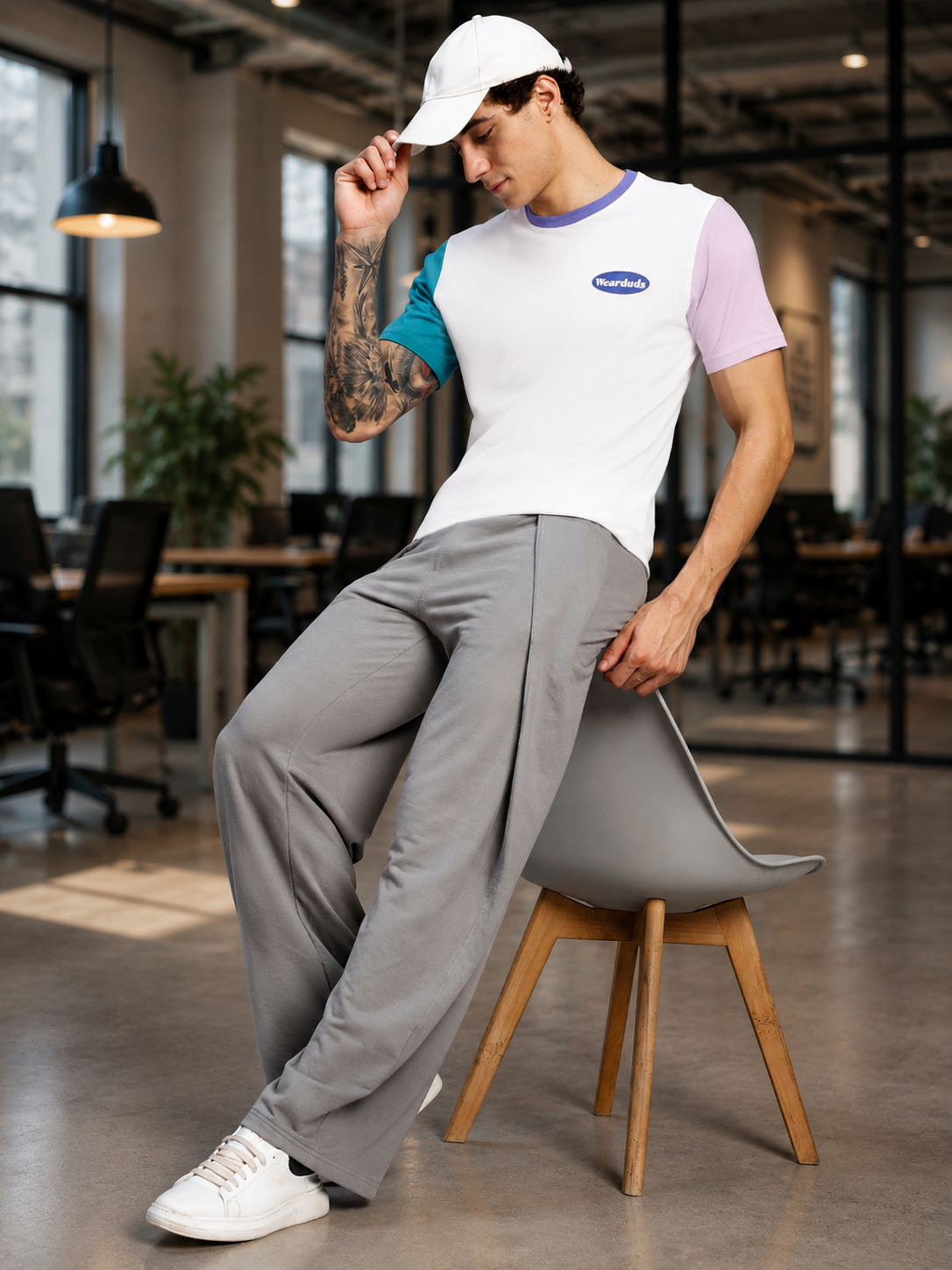 CHILL T-SHIRT WHITE MULTI
