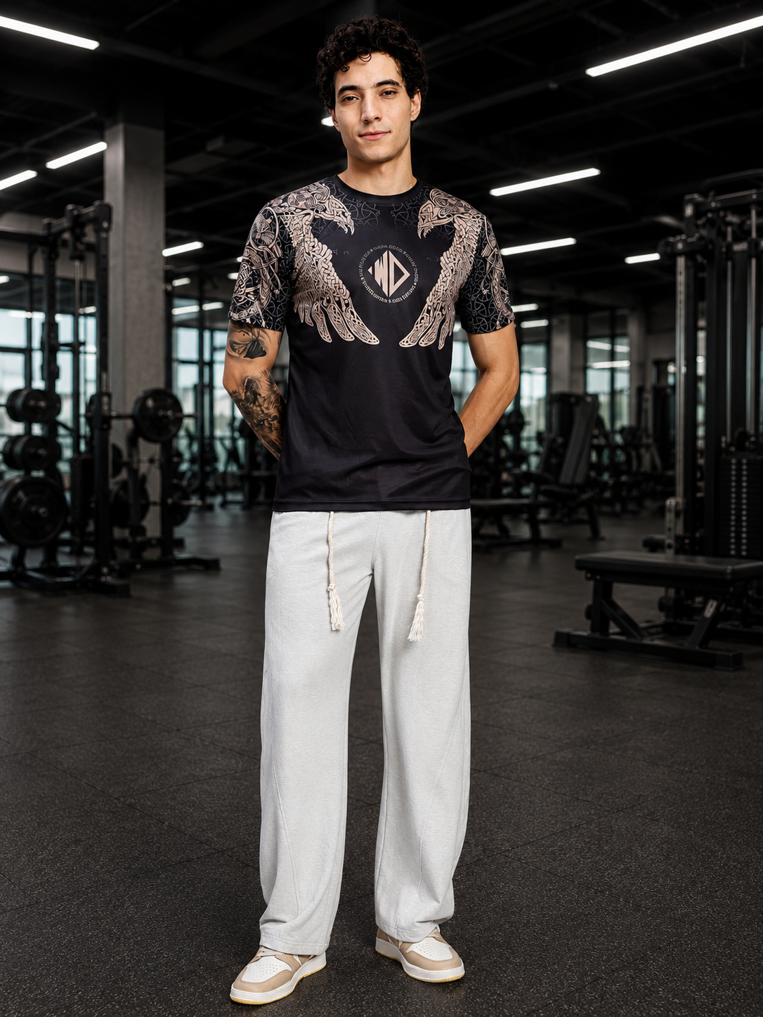 BAGGY DRIFT LIGHT JOGGER OFF-WHITE