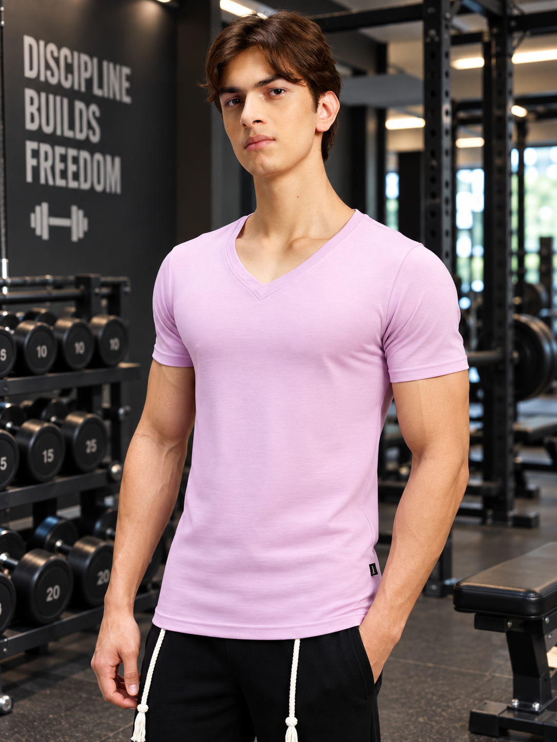 CORE SHORT REGULAR FIT T-SHIRT PINK