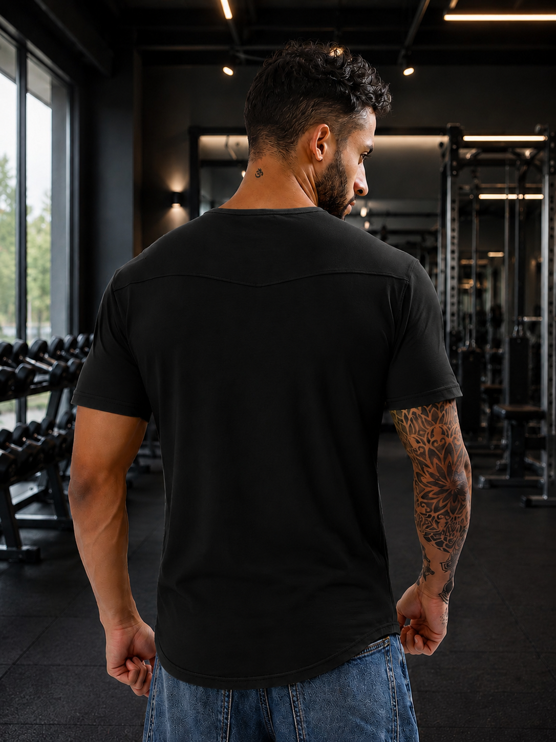 VIKING REGULAR FIT T-SHIRT BLACK