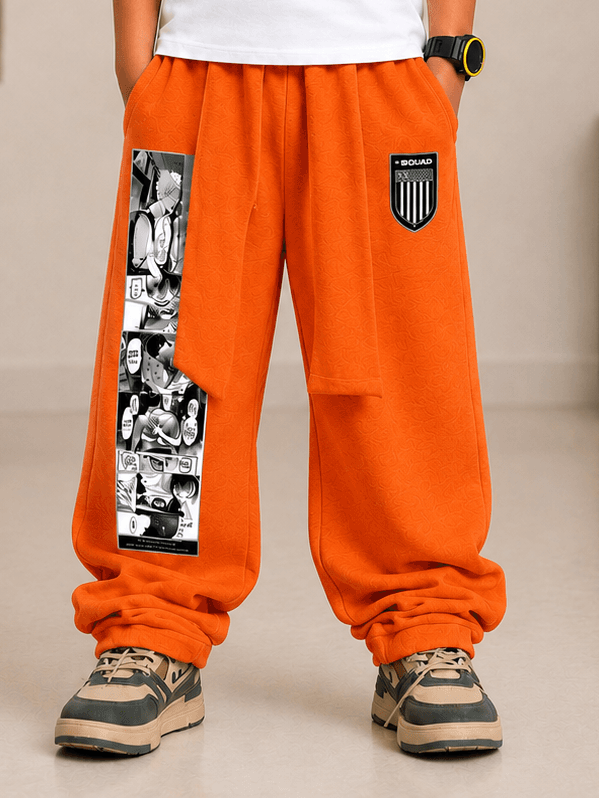 CHILL JOGGER FOR BOYS GIRLS ORANGE