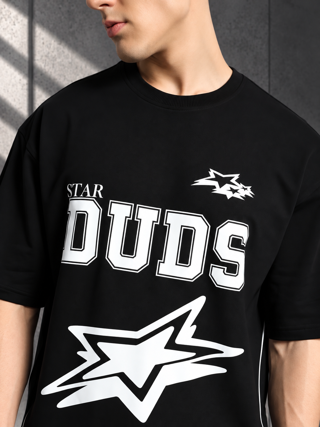 GALAXY OVER-SIZED T-SHIRT BLACK