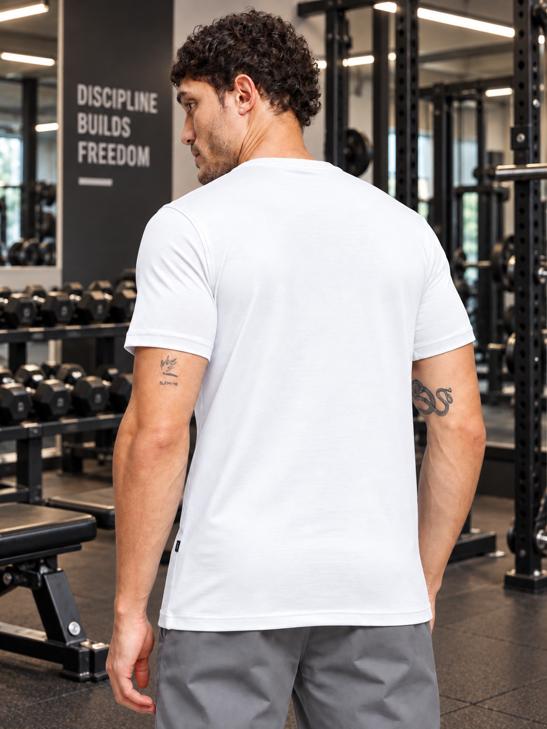CLASSIC SLIM FIT T-SHIRT WHITE