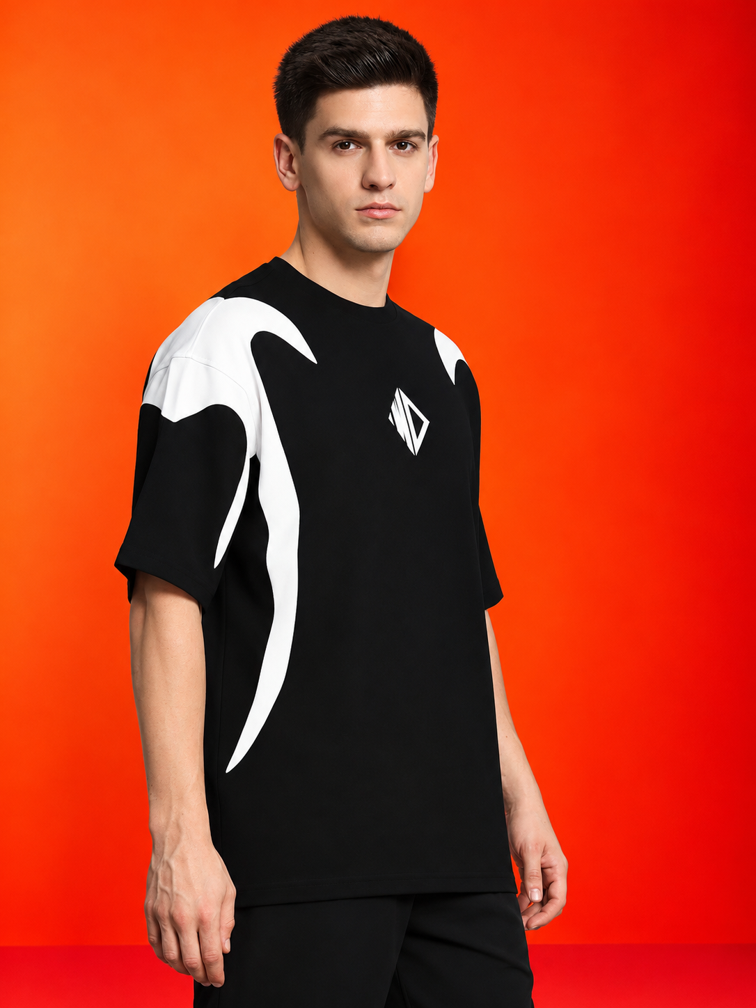 INFINITY SAGA OVER-SIZED T-SHIRT BLACK