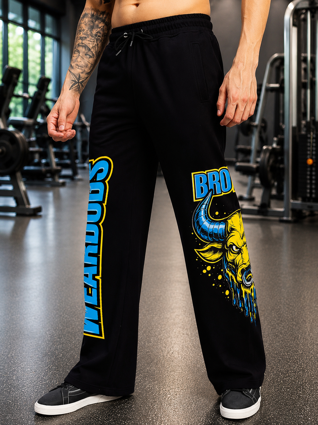 BULL RELAXED-FIT JOGGER BLACK