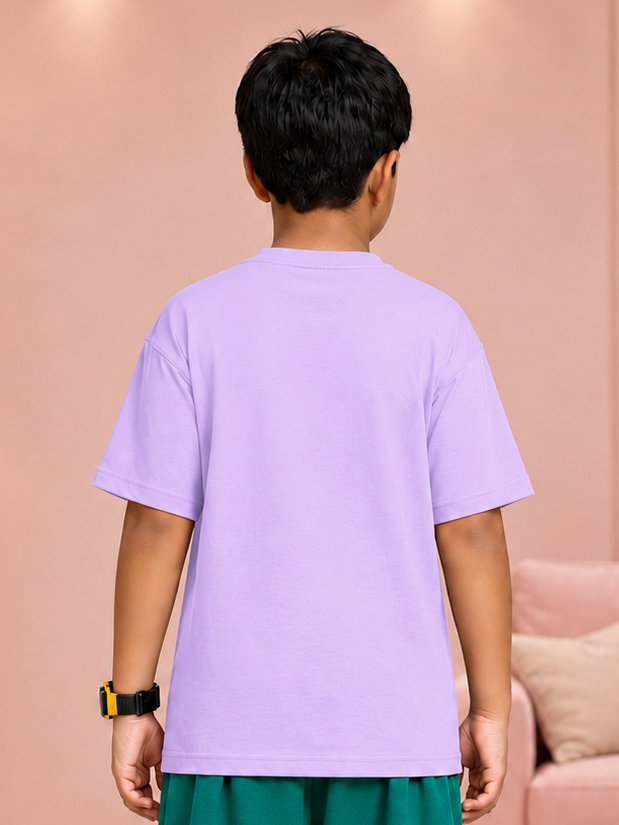 COOLFIT T-SHIRT FOR BOYS GIRLS LAVENDER