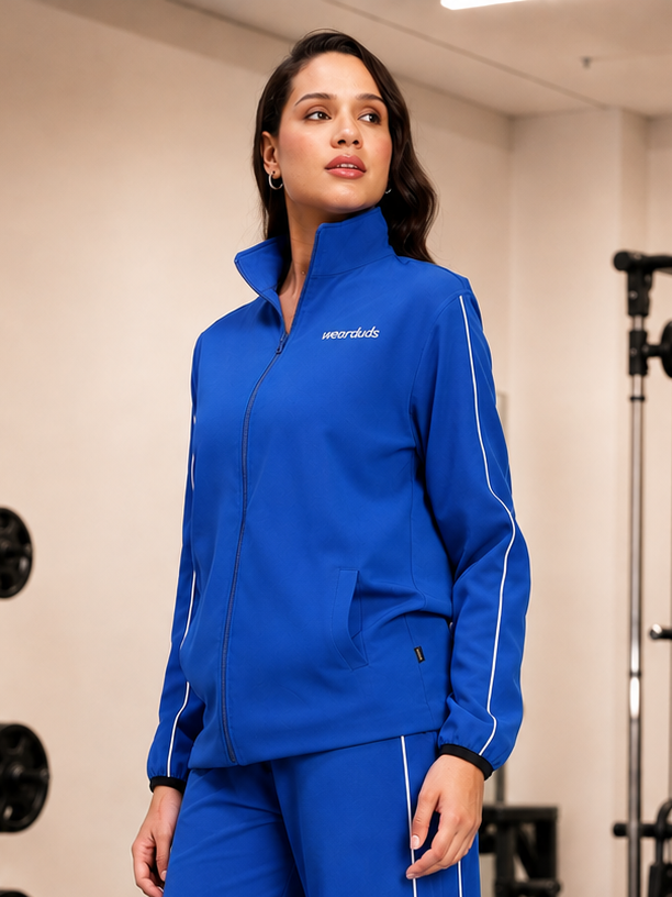 WOMEN RELIGHT RELAXED FIT JACKET BLUE