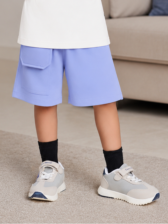 LIL CAT CLUB SHORTS FOR BOYS GIRLS LAVENDER