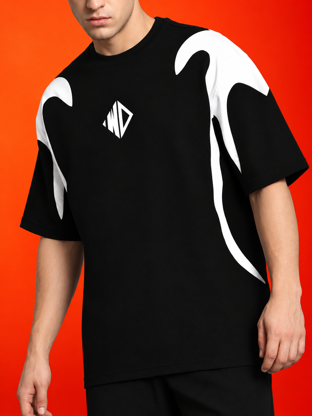 INFINITY SAGA OVER-SIZED T-SHIRT BLACK