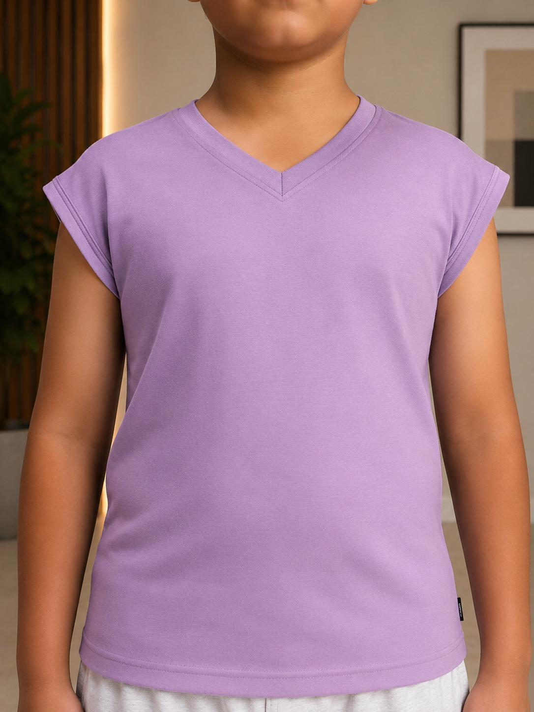LEVELUP GAMER T-SHIRT FOR BOYS GIRLS LAVENDER