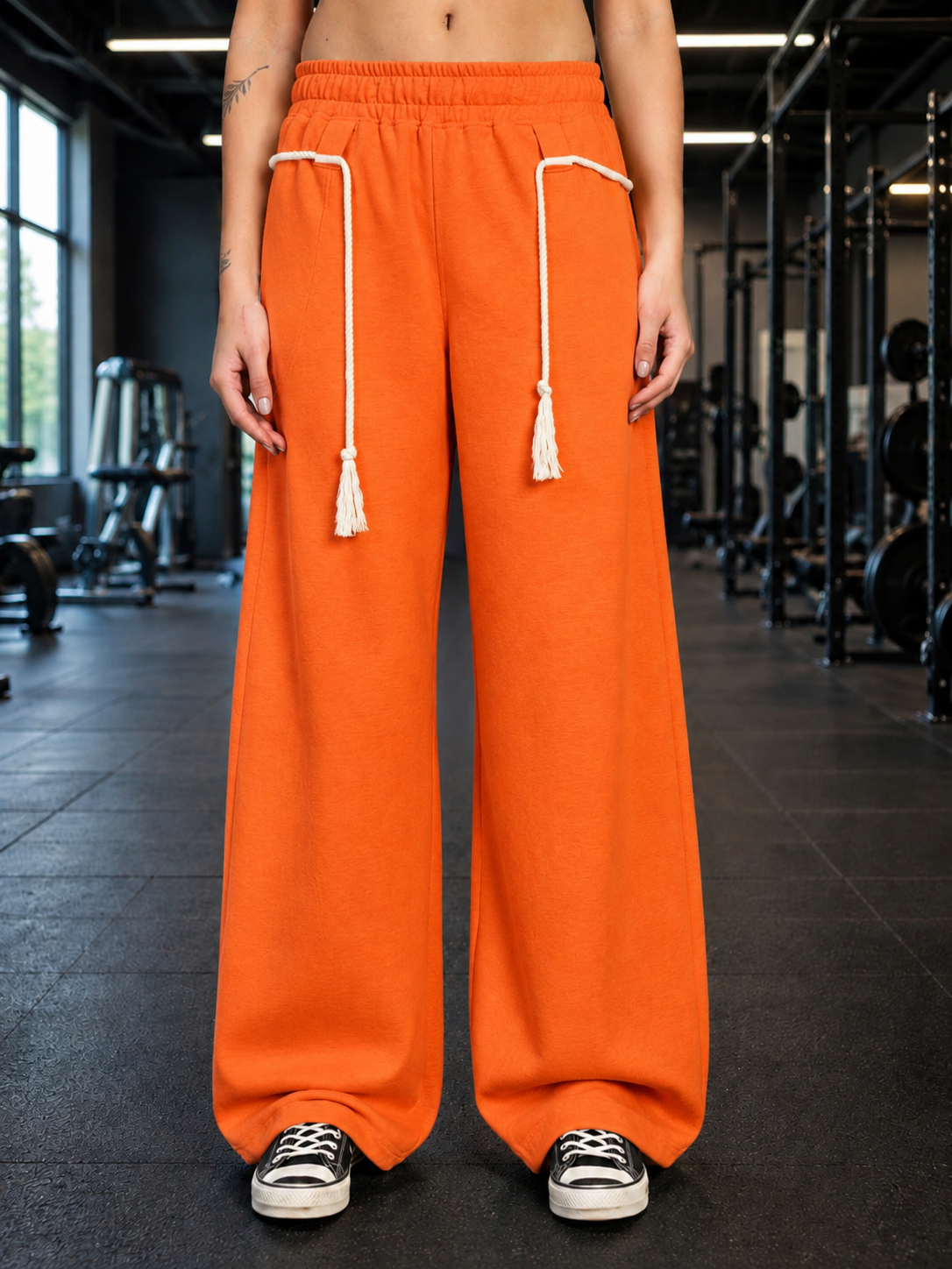 WOMEN BAGGY DRIFT LIGHT JOGGER ORANGE