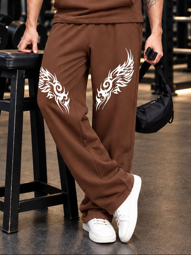 TRIBAL CASUAL JOGGERS BROWN