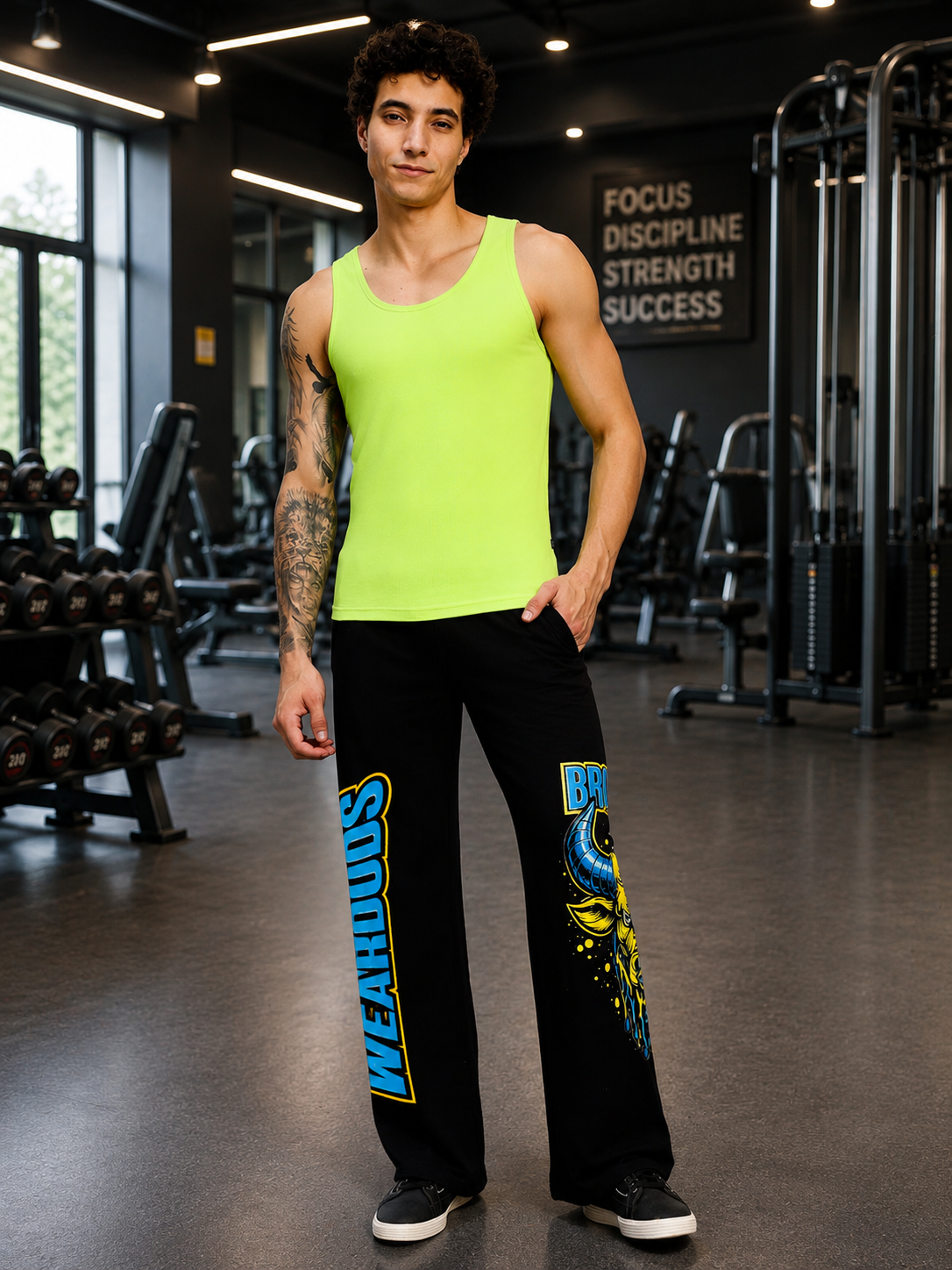 BULL RELAXED-FIT JOGGER BLACK