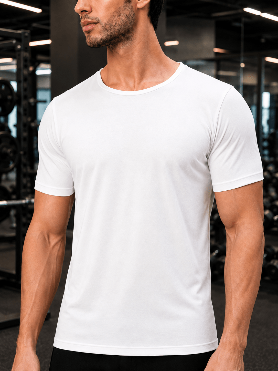 BEDROCK FIT REGULAR FIT T-SHIRT WHITE