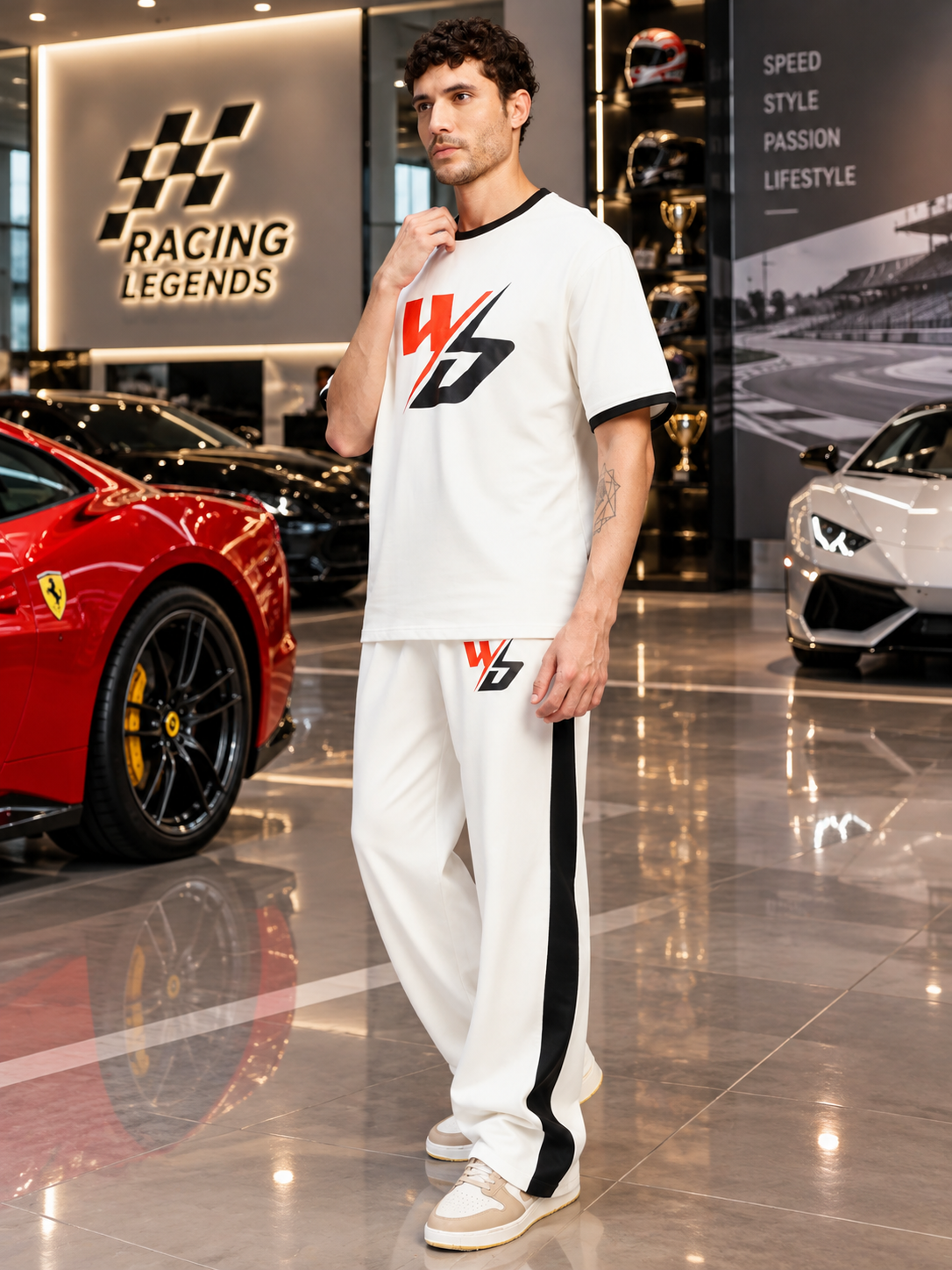SPEED SURGE RELAXED FIT JOGGERS OFF-WHITE