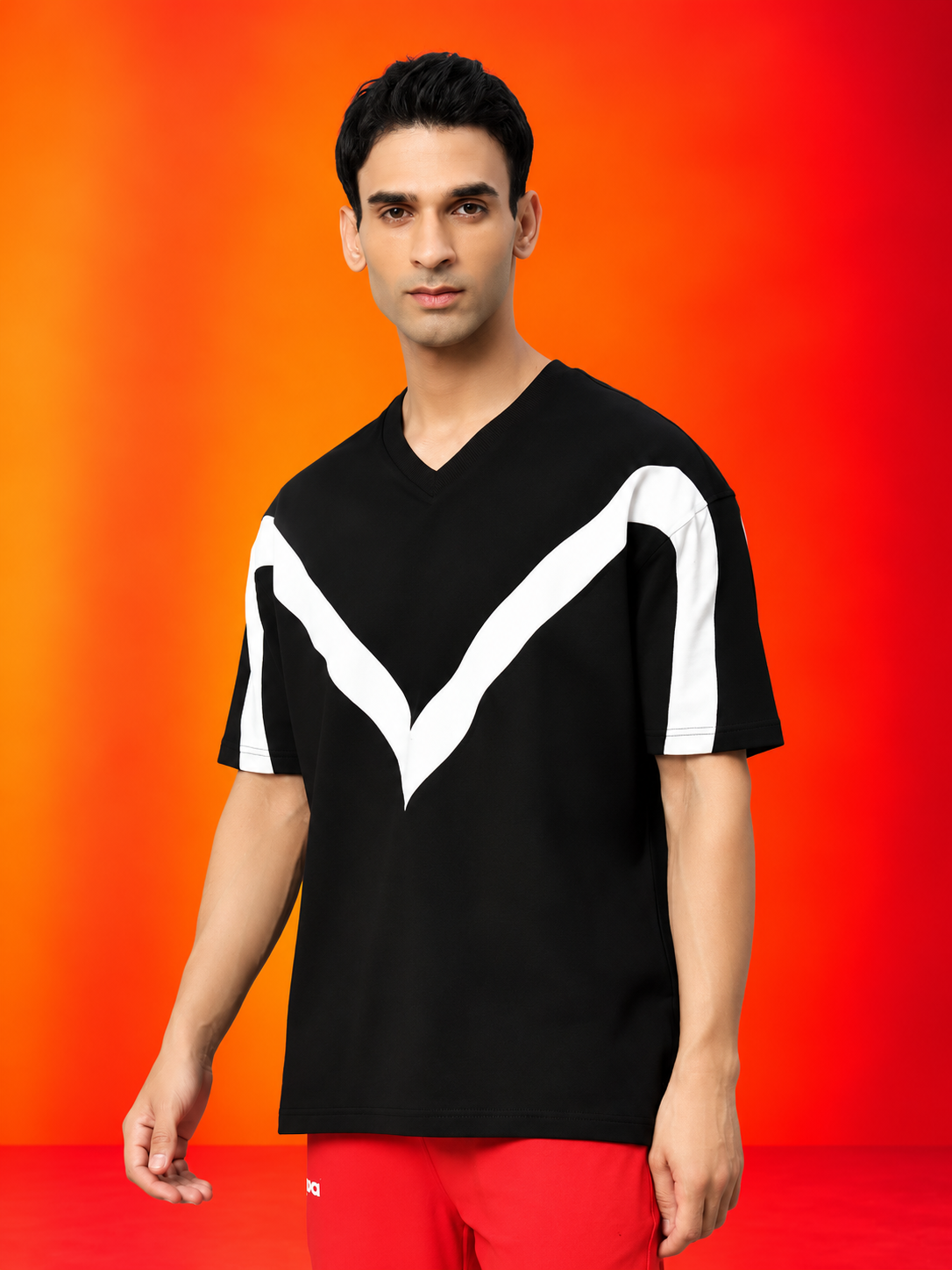 ADROIT OVER-SIZED T-SHIRT BLACK