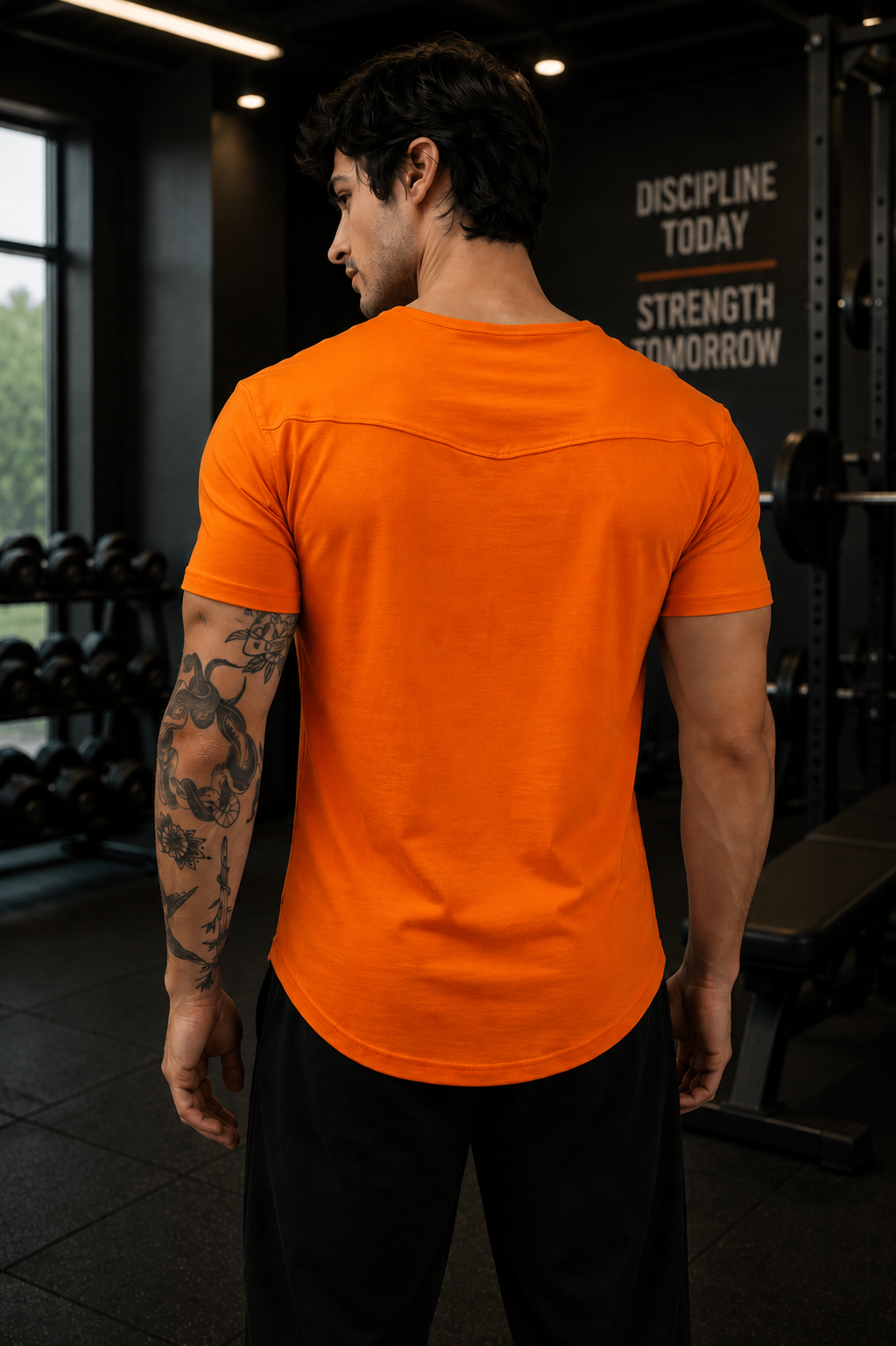 VIKING REGULAR FIT T-SHIRT ORANGE