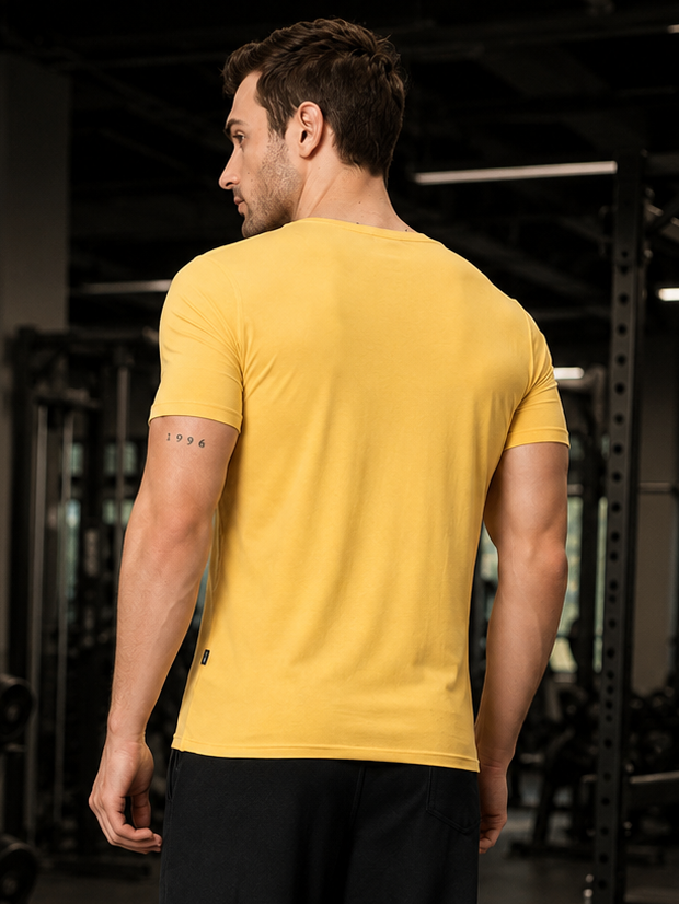 RICKY REGULAR FIT T-SHIRT YELLOW