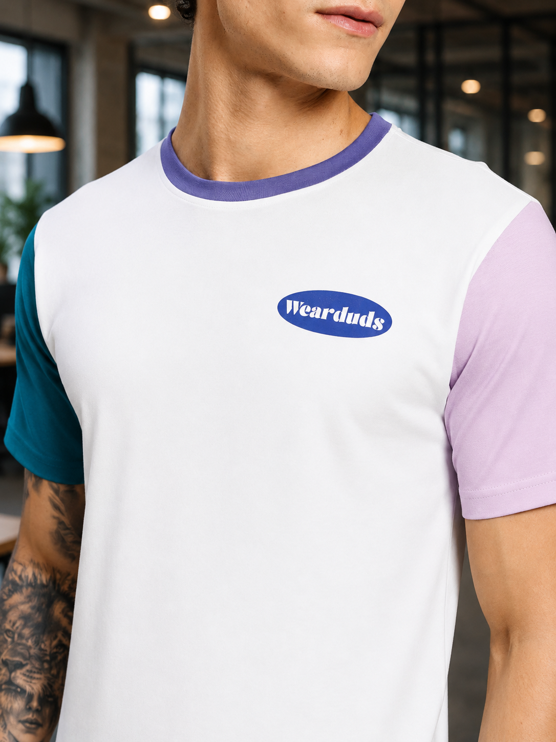 CHILL T-SHIRT WHITE MULTI