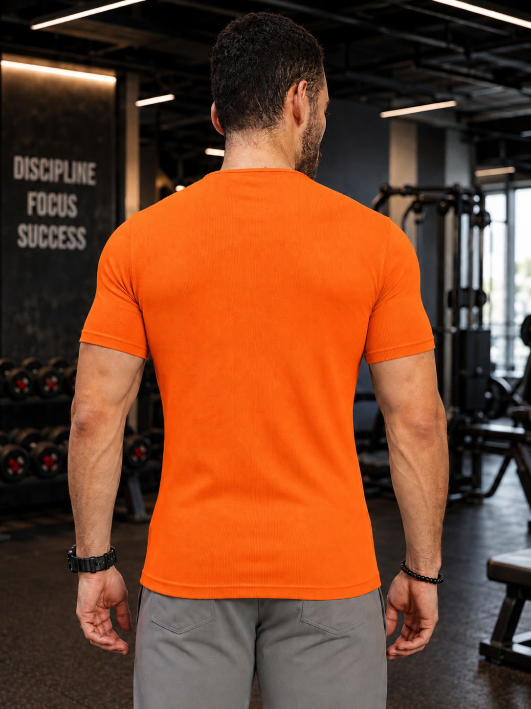 FROSTED AGATE T-SHIRT ORANGE