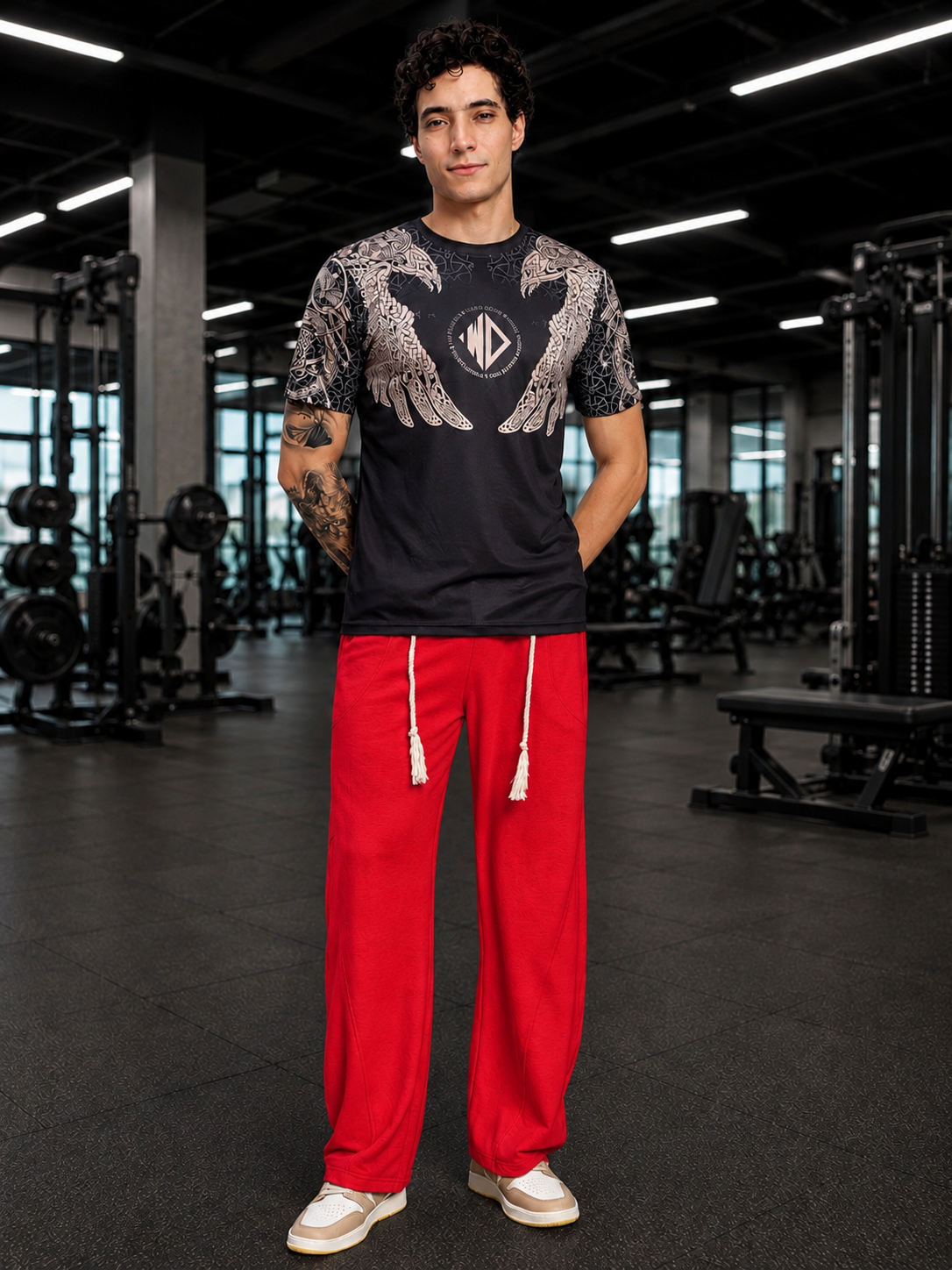 BAGGY DRIFT LIGHT JOGGER RED