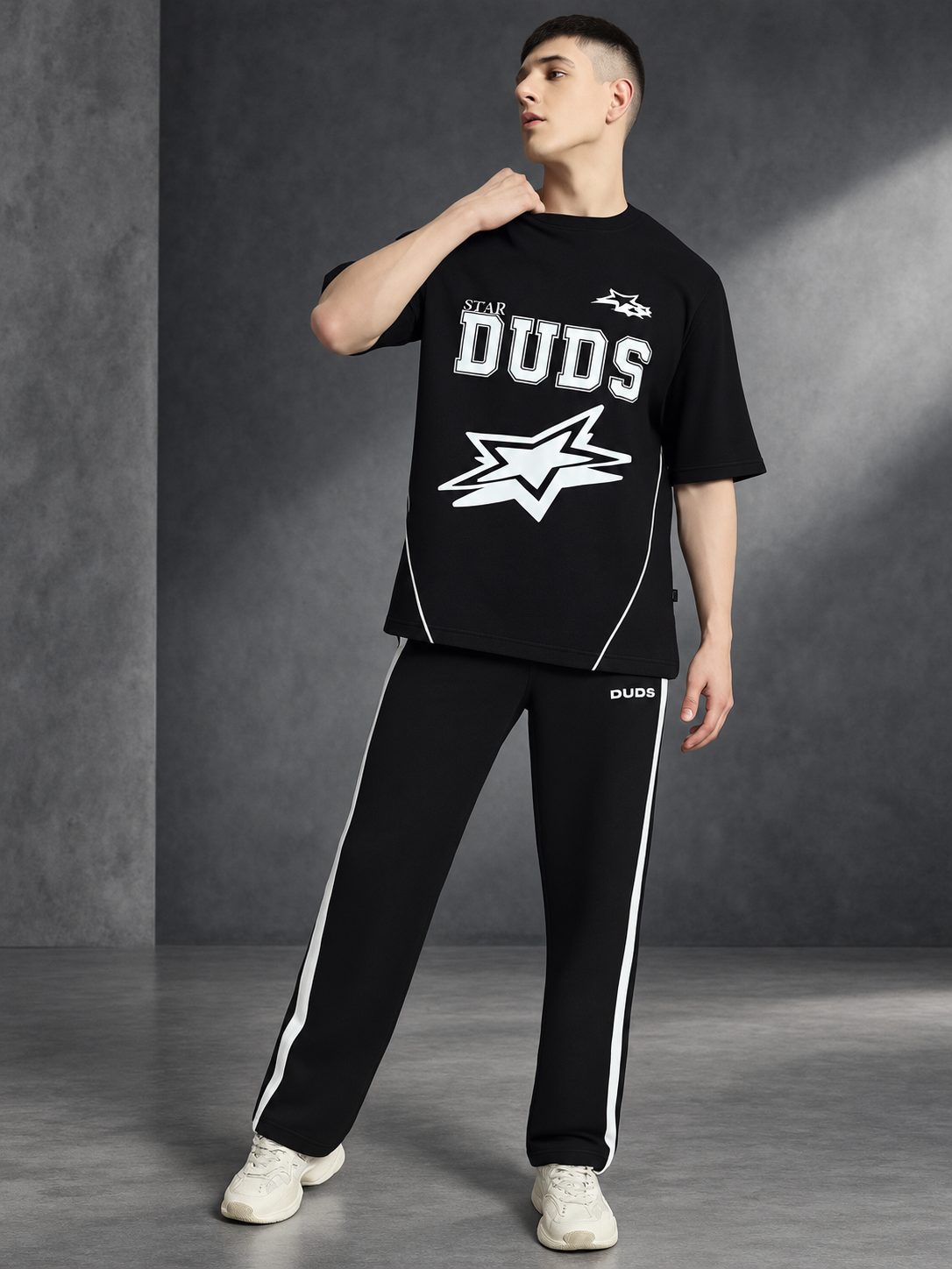 GALAXY OVER-SIZED T-SHIRT BLACK