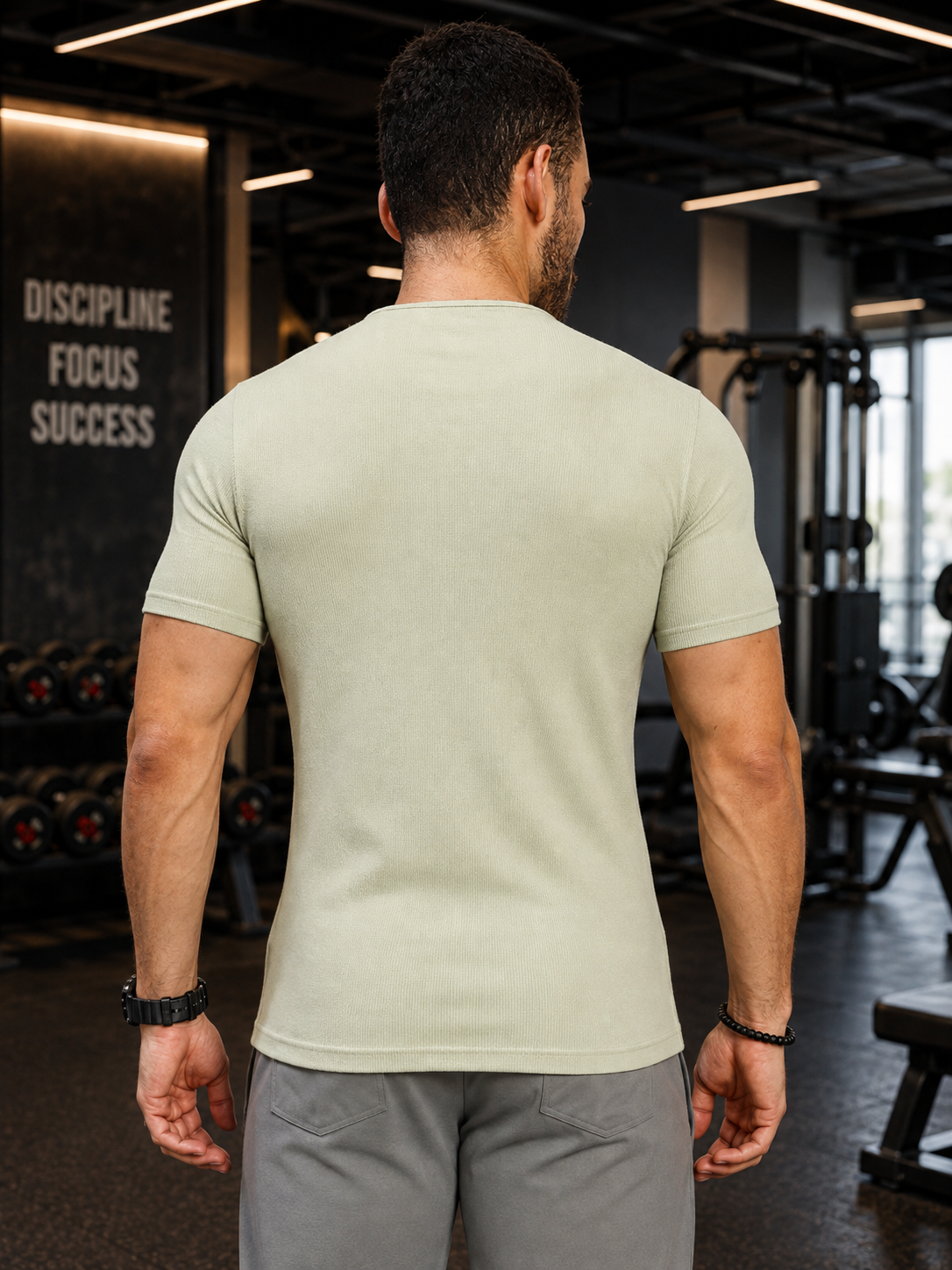 FROSTED AGATE T-SHIRT SAGE GREEN