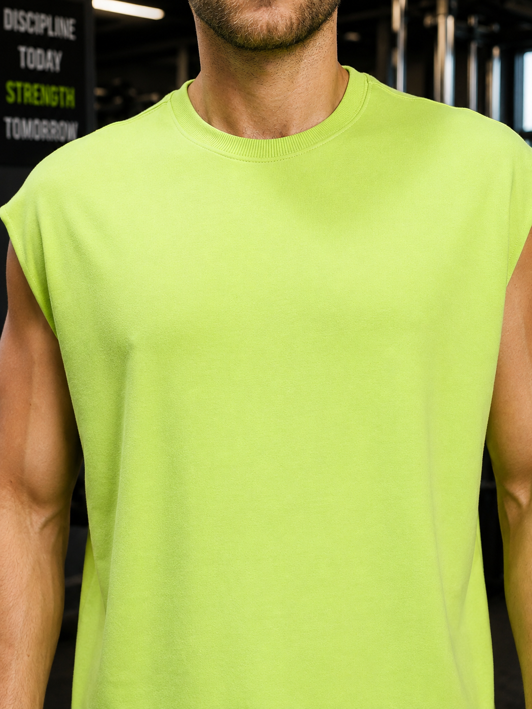 DRIVE MONOCHROME CO-ORD SET NEON GREEN