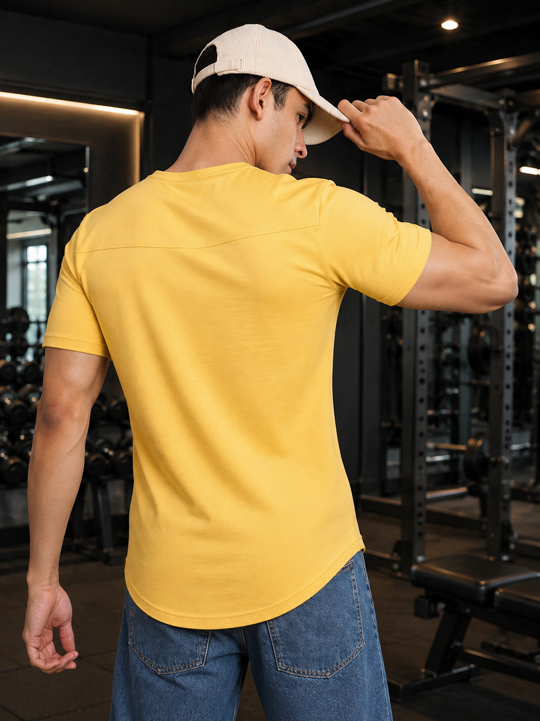 VIKING REGULAR FIT T-SHIRT YELLOW