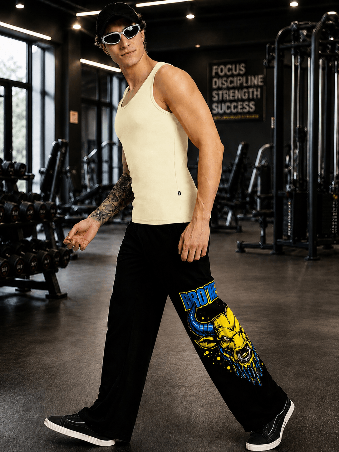 WEARDUDS Shop EASY WEAR VEST GYM T-SHIRT YELLOW for a bright sporty style perfect for gym sessions, casual outings, outdoor activities, and everyday wear.