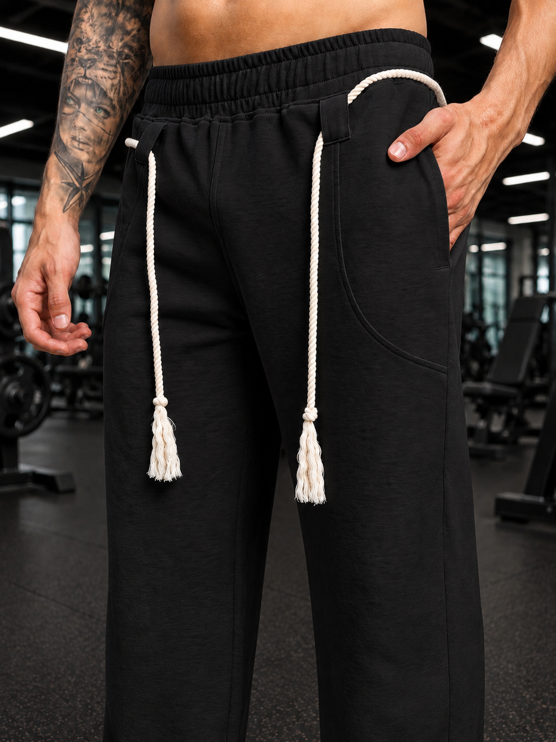 BAGGY DRIFT LIGHT JOGGER BLACK