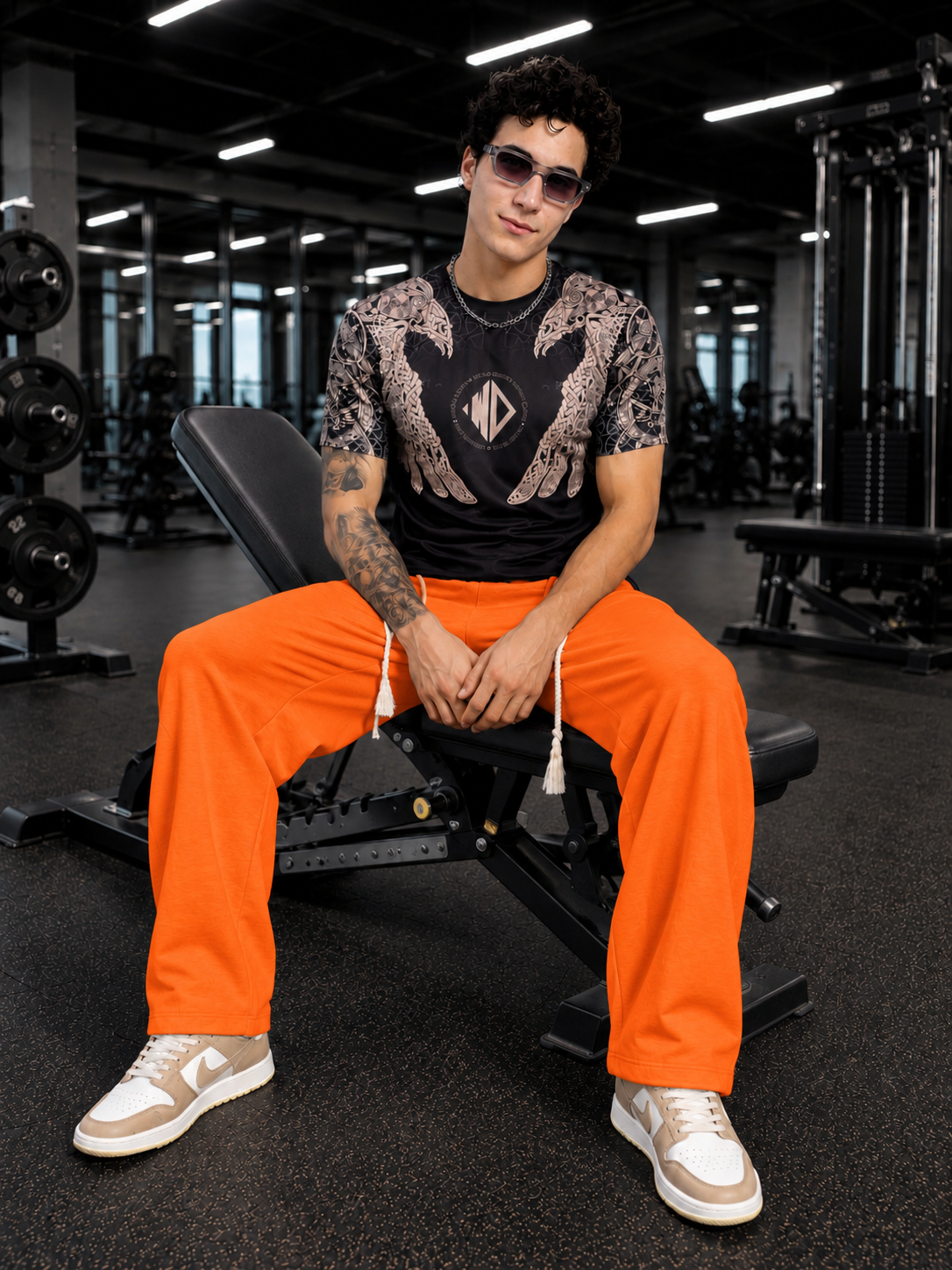 BAGGY DRIFT LIGHT JOGGER ORANGE
