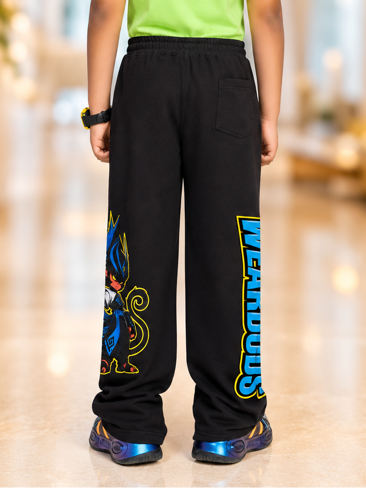 ELECTRIC WARRIOR JOGGER FOR BOYS GIRLS BLACK