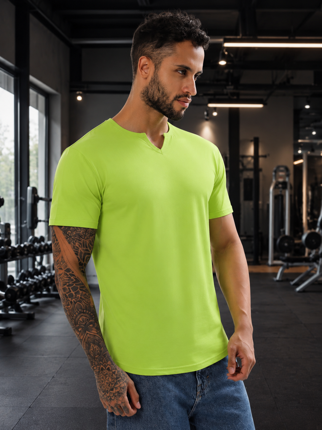 VIKING REGULAR FIT T-SHIRT NEON GREEN