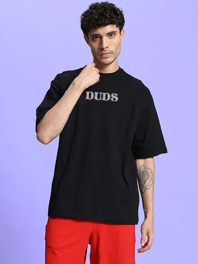 FLORAL PRINT OVERSIZED T-SHIRT BLACKT-shirtWeardudsWearduds_alt_victory-t-shirtbaggycomfortable4
