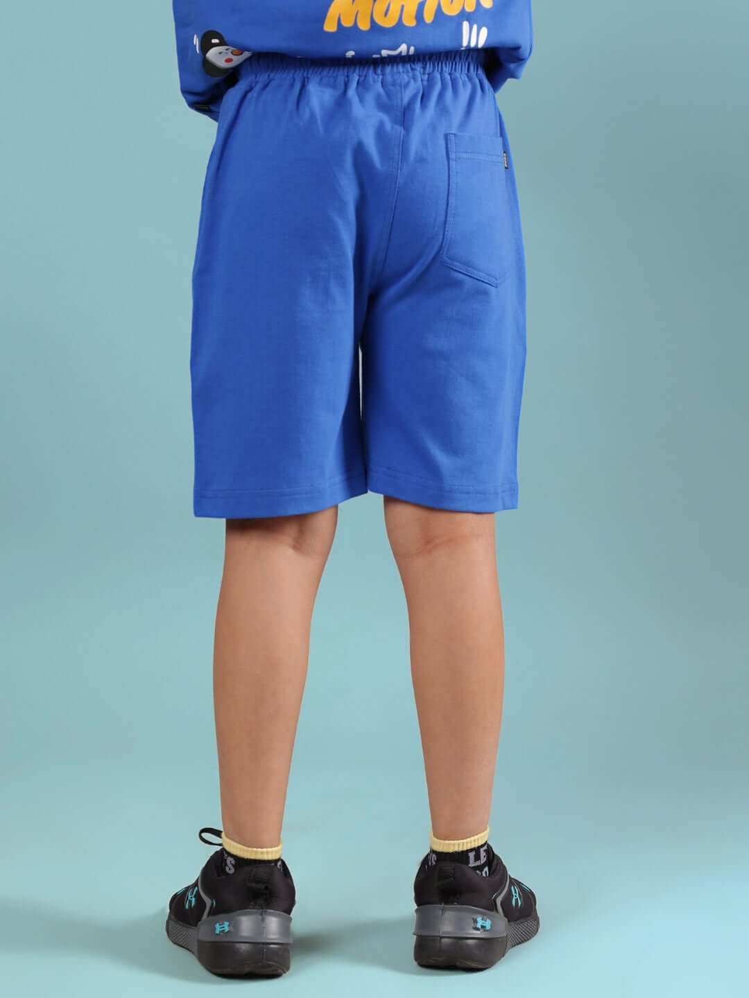 GO MOTION SHORTS FOR BOYS & GIRLS ROYAL BLUE showcasing sporty design and premium comfort, perfect for active kids.