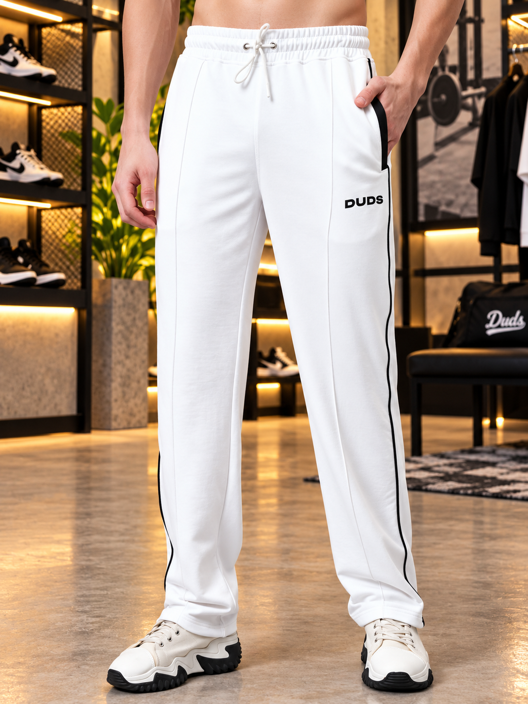 HUNK OVERSIZED CO-ORD SET WHITE - Wearduds, view 5