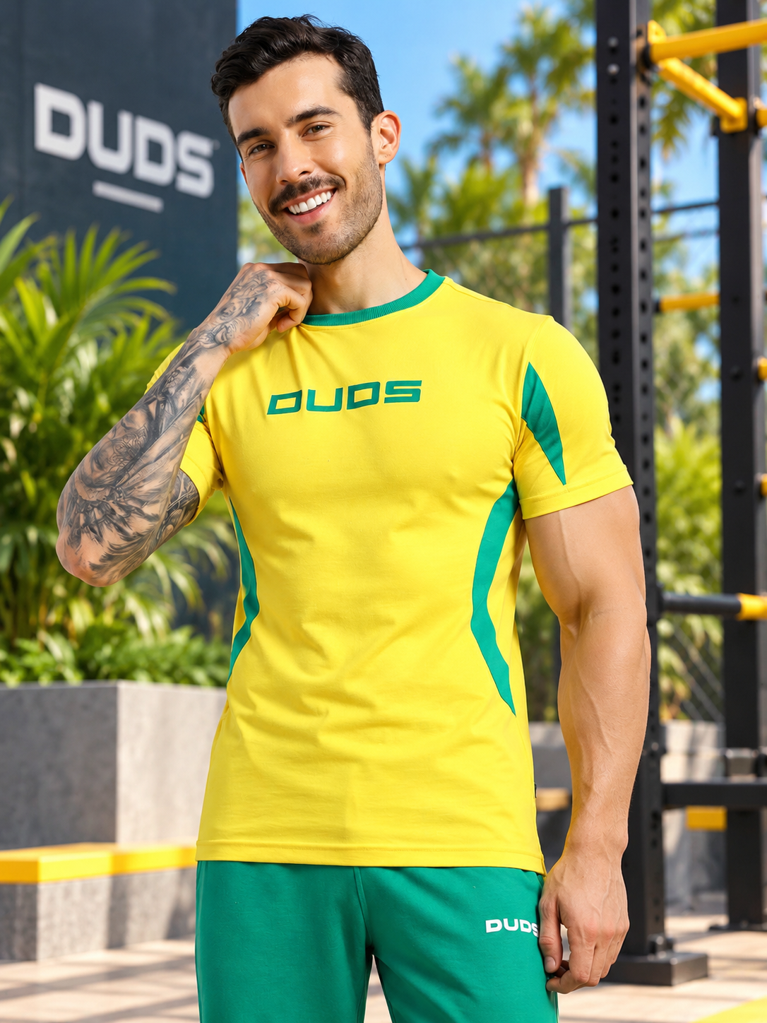 JUMPY REGULAR FIT T-SHIRT YELLOW