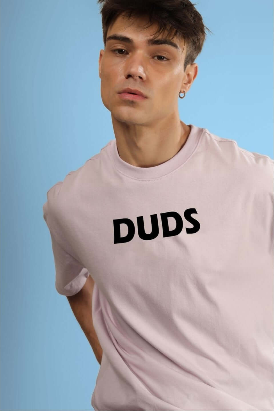 Wearduds STAY WILD OVERSIZED T-SHIRT GREY - T-shirt